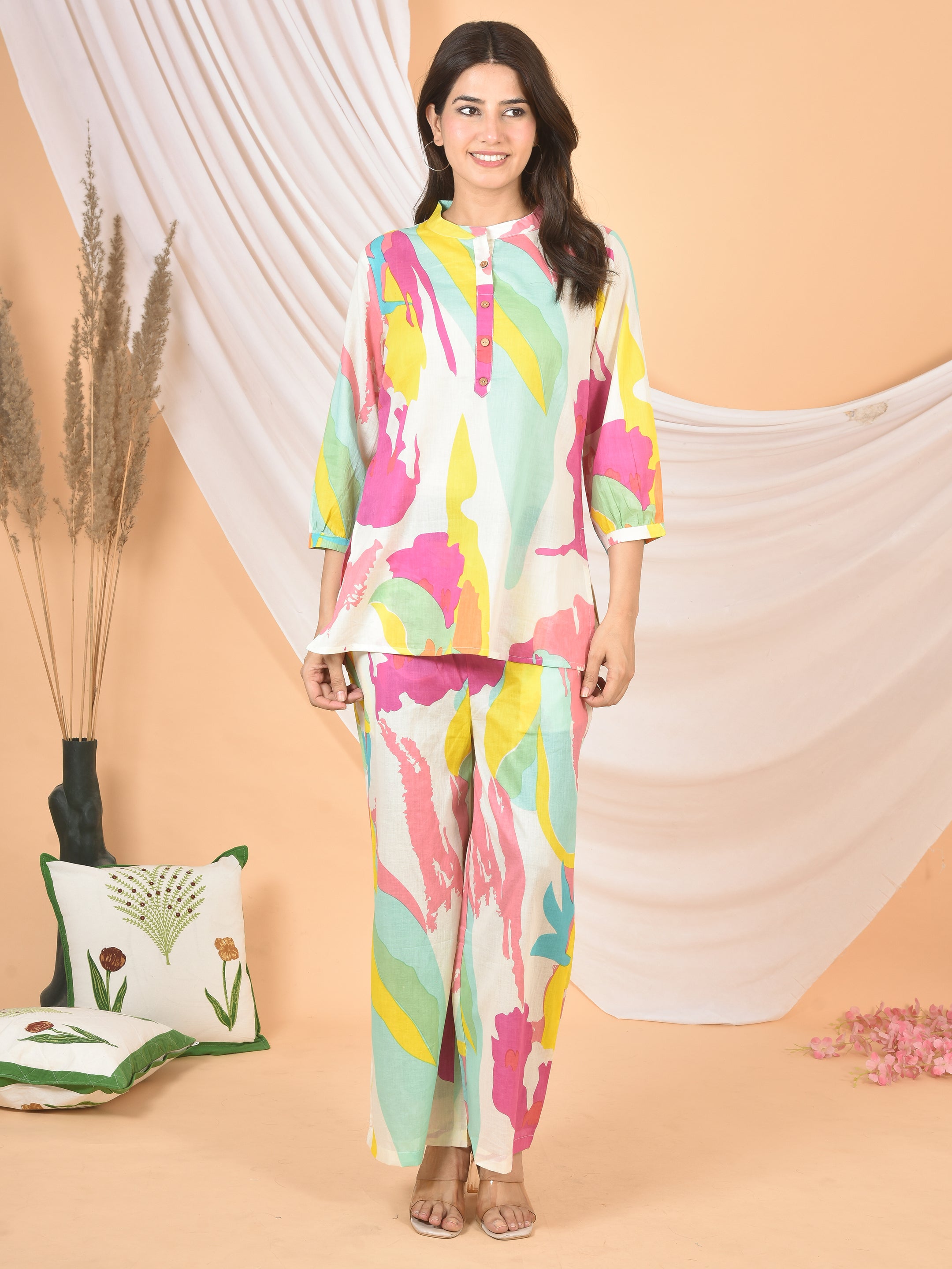 Women Multi Printed cod set