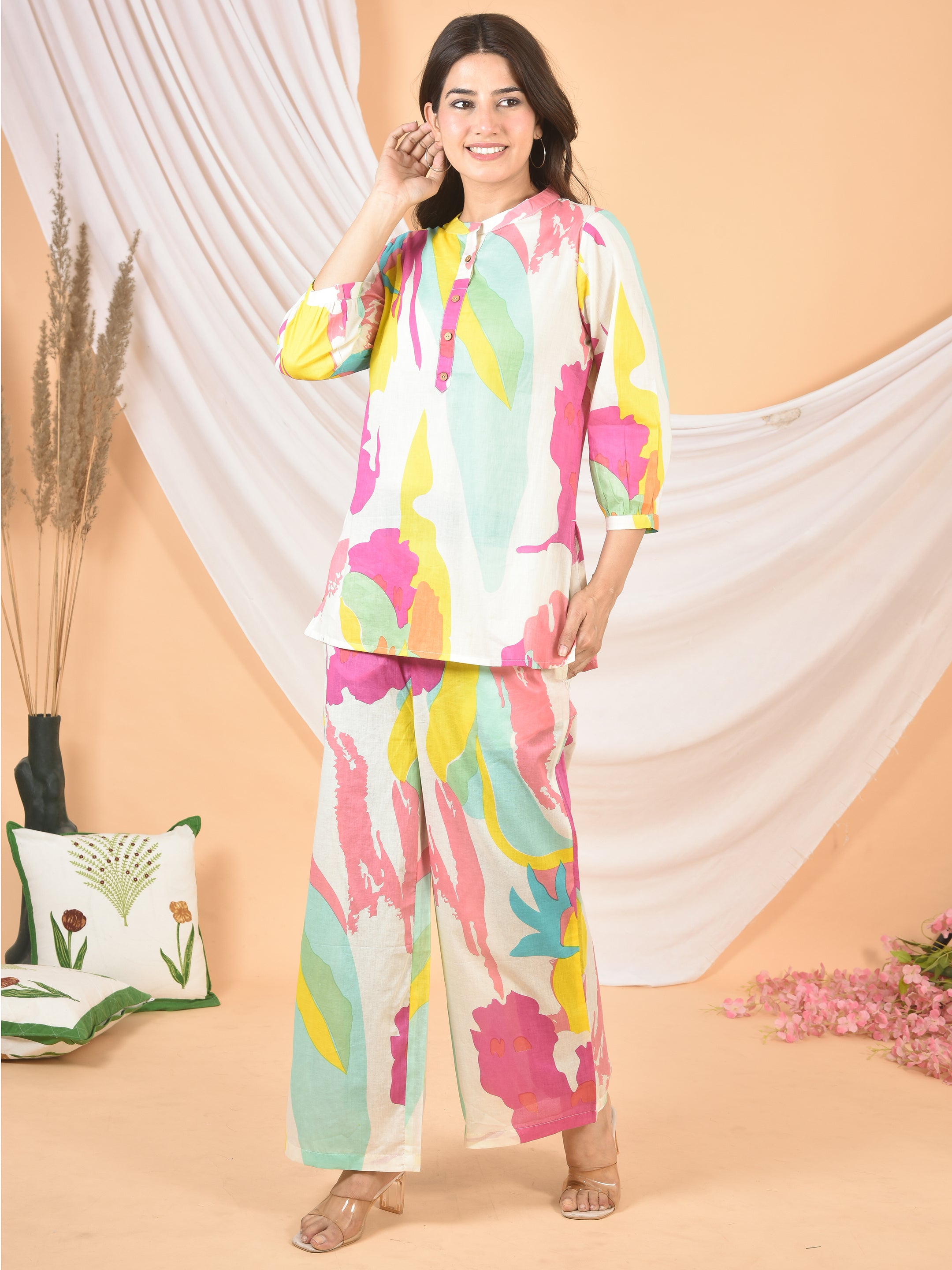 Women Multi Printed cod set